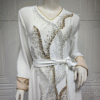 Graceful Style Abaya Dress – Embroidered Design with Belted Elegance - Image 5