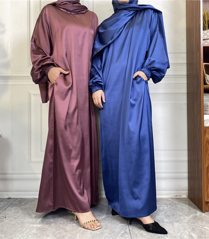 Satin Abaya