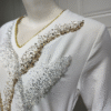 Graceful Style Abaya Dress – Embroidered Design with Belted Elegance - Image 7