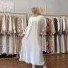 Layered Chiffon Abaya
