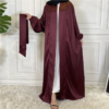 Dazzling Fashionable Abaya – Diamond Detail in Elegant Green - Image 2
