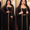 best 2 Piece Set Long Dress Summer Autumn,Traditional African Clothing Fairy Dress, abaya coat style - Image 5