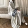 abaya eid, Embroidered Fashion Robe - Image 10