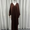 Women's Fashion Satin abaya and kaftan - Image 6