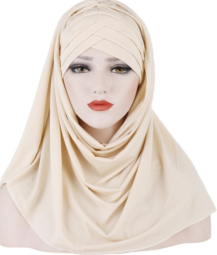 Alternative view of cotton Scarf, Fashion, Patch Hijab