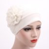 Flower Headscarf ,Side Decals Confinement Hat - Image 7