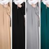 Women's Fashion Long Sleeve closed abaya Dress - Image 2