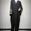 abaya eid, Embroidered Fashion Robe - Image 6