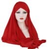cotton headscarf Fashion Patch Hijab 4 cotton headscarf Fashion Patch Hijab - Image 2