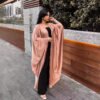 Women's Fashion Satin abaya and kaftan