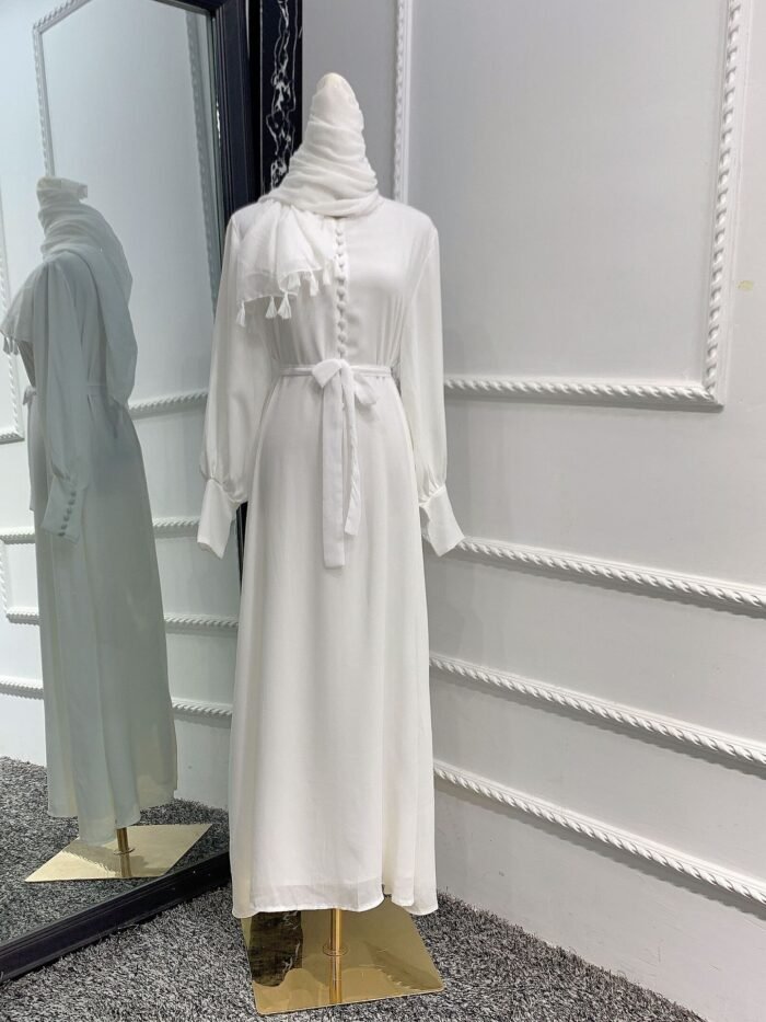 Alternative view of bridal abayas