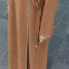 Robe Rhinestone Stitching Corset closed abaya Dress - Image 10