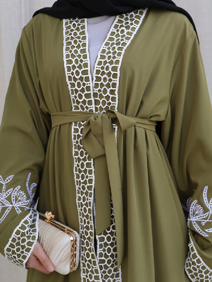 abaya green