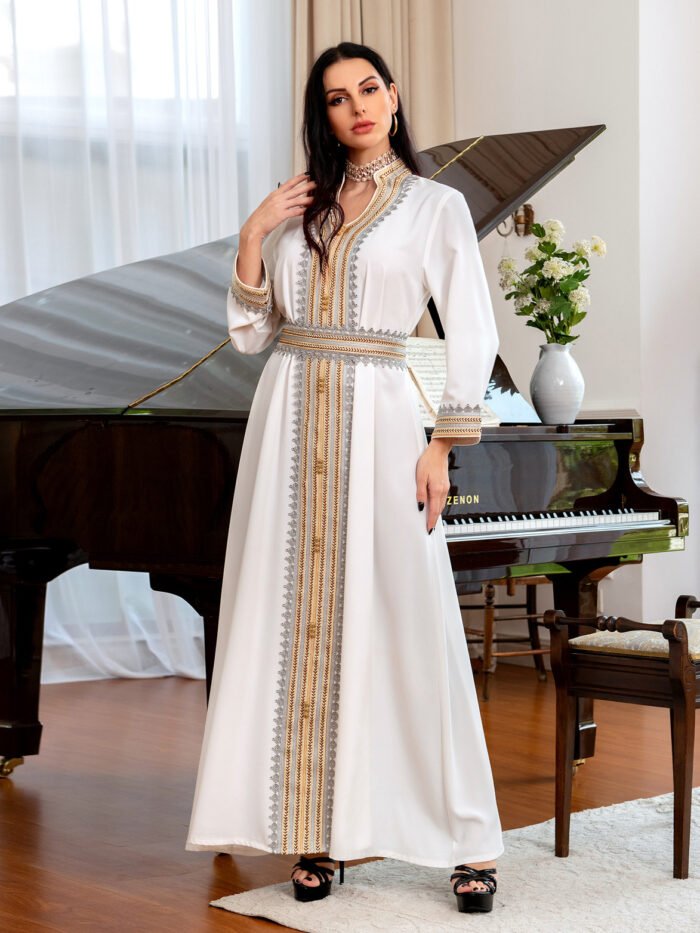 Alternative view of dubai abaya fashion, Women's  Evening Dresses