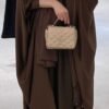Women's Fashion Satin abaya and kaftan - Image 9