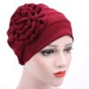 Flower Headscarf ,Side Decals Confinement Hat - Image 8