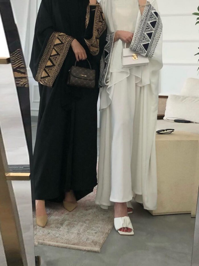 Alternative view of abaya eid, Embroidered Fashion Robe