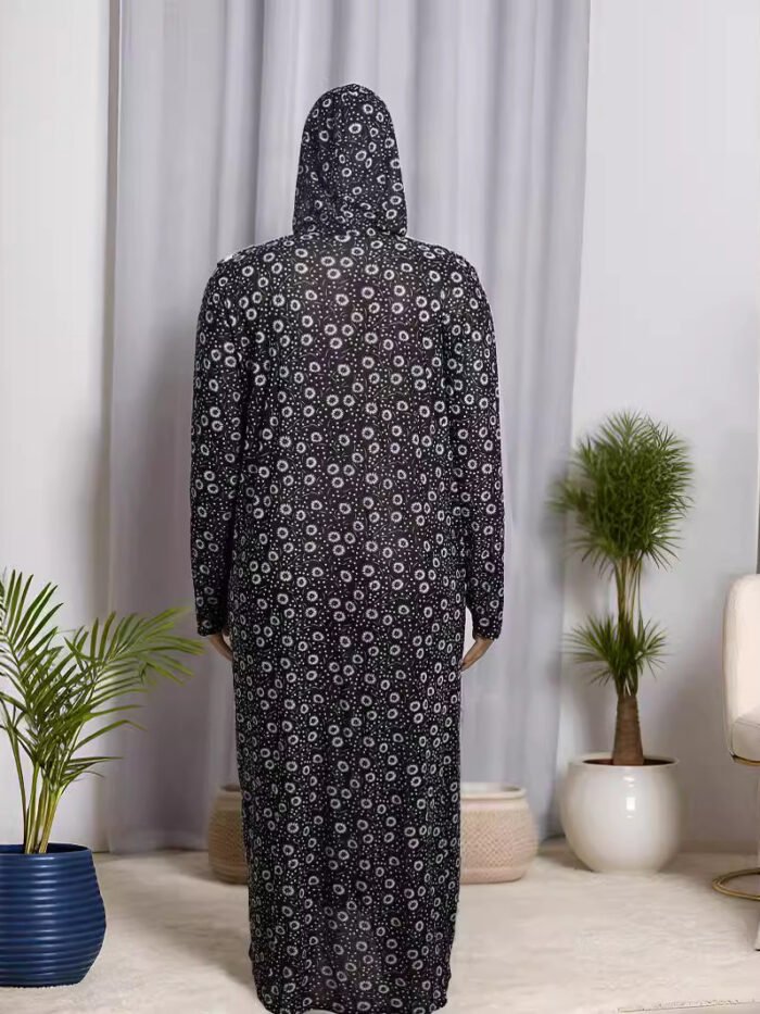 Alternative view of best Hooded Dress, abaya black