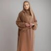 eid abaya, Women's Fashion Solid Color Robe Dress 14 eid abaya