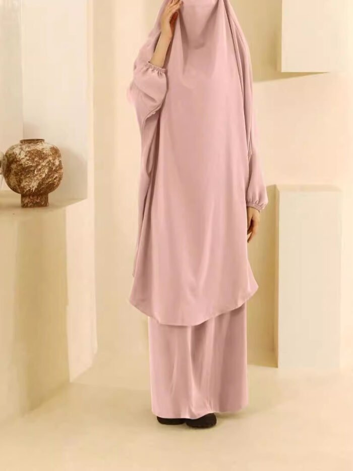Alternative view of hijab and abaya set, Fashion  Suit