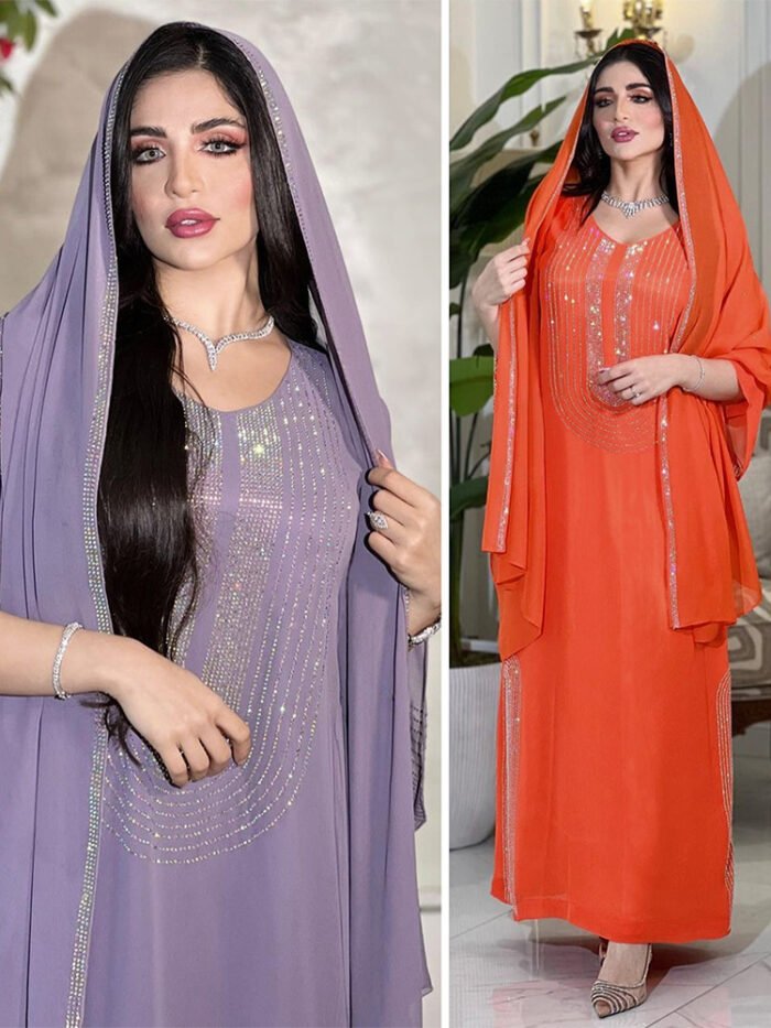 Alternative view of Commanding Dresses with Chiffon Sleeves – Unmatched Elegance & Prestige