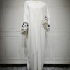 abaya eid, Embroidered Fashion Robe - Image 9