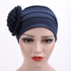 Flower Headscarf ,Side Decals Confinement Hat - Image 2