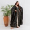black abaya, Fashion Robe Dress 8 black abaya, Fashion Robe Dress - Image 2