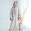 abaya black, Fashion Stitching Series Elegant Dress - Image 2