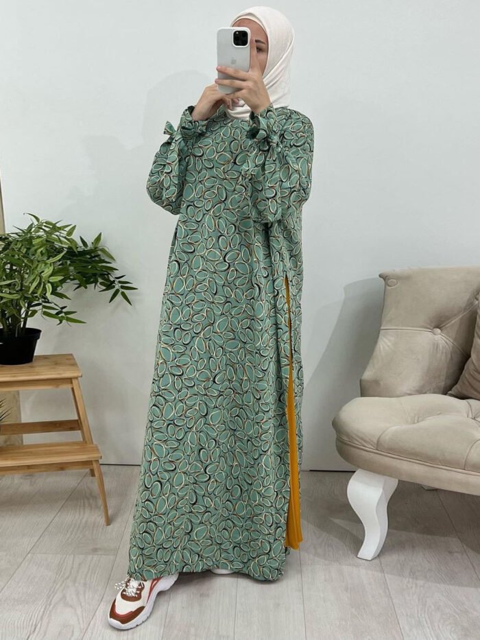 Women's Fashion Robe Casual Long closed abaya Dress
