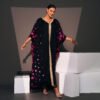 Exclusive Abaya Clothes Dubai – Lightweight Summer Black Abaya - Image 5