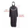 best Hooded Dress, abaya black - Image 4