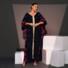Exclusive Abaya Clothes Dubai – Lightweight Summer Black Abaya - Image 3