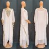 abaya and kaftan, Dress Embroidered Lace  Robe - Image 2