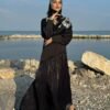 Radiant Turkish Abaya Dress – Modern Modesty with Timeless Silhouette - Image 9