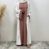 closed fashion abaya, 2-piece Set Dress - Image 8
