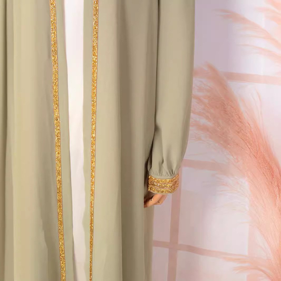 Luxurious Open Abaya Fashion – Elegant & Timeless Modesty 3 Luxurious Open Abaya Fashion – Elegant & Timeless Modesty - Image 3