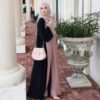 closed fashion abaya, 2-piece Set Dress - Image 2