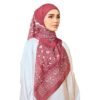 Malay Headscarf Tencel Cotton Square Scarf Pattern Headscarf - Image 5