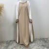 closed fashion abaya, 2-piece Set Dress - Image 7