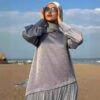 Radiant Turkish Abaya Dress – Modern Modesty with Timeless Silhouette - Image 2