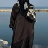 Radiant Turkish Abaya Dress – Modern Modesty with Timeless Silhouette - Image 5