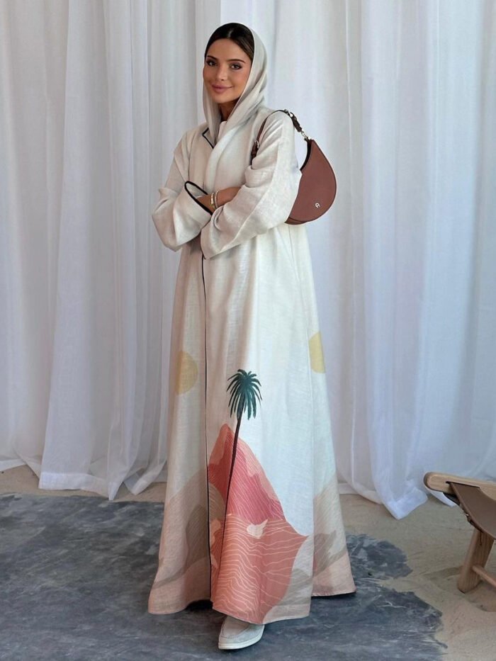 abaya coat style