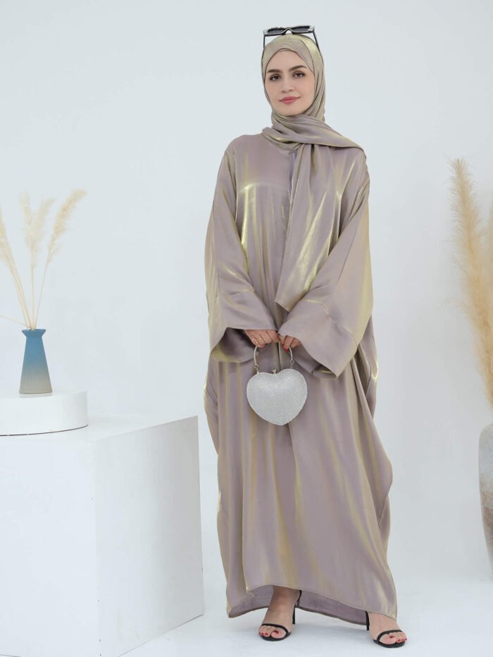 Alternative view of abaya dress, Colorful Cardigan Dress