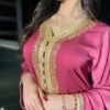 Stunning Shopping Ladies Clothes – Purple A-Line Dress with Hot Drill Accents - Image 4