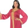 Stunning Shopping Ladies Clothes – Purple A-Line Dress with Hot Drill Accents - Image 5