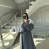 women abaya,Long Sleeve Shirt Outfit - Image 3