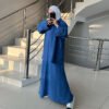 women abaya,Long Sleeve Shirt Outfit - Image 2