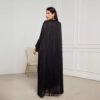 abayas dresses,Women's Fashion Two-piece Suit Dress Robe - Image 3