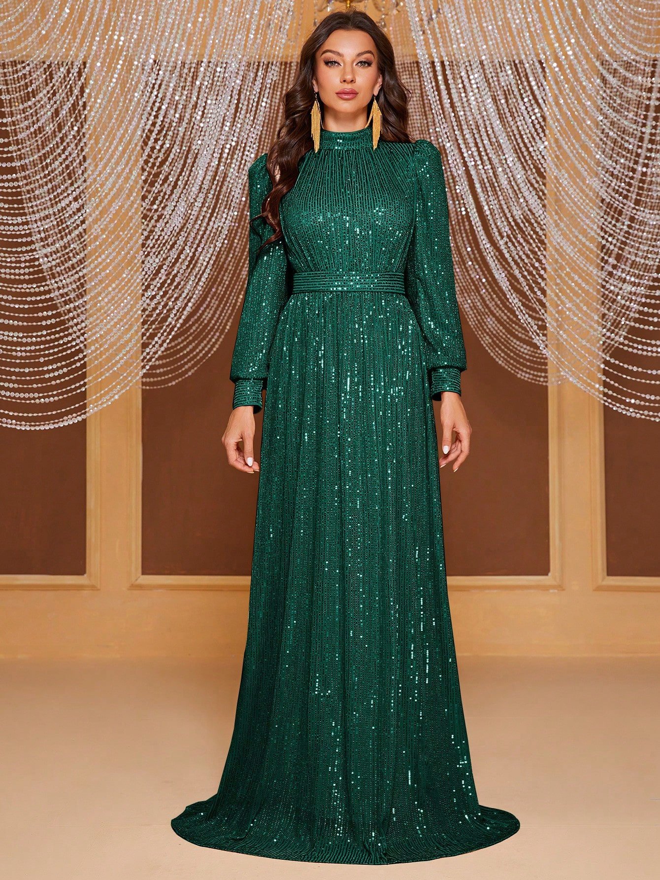 Stunning Plus Size Dresses Wedding Dresses â Elegant & Flattering Fit - Dark Green , M